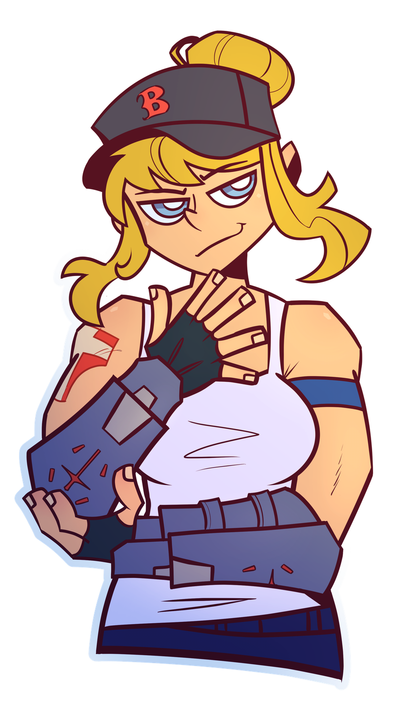 Joan Cena — Beantown Beatdown mascot